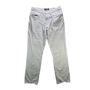 34 Heritage Pants Mens 34x32 Gray Charisma Comfort Rise Classic Soft Chino